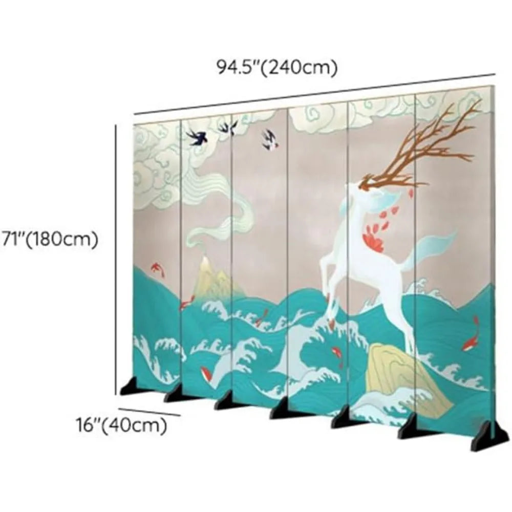 6 Panels Room Divider