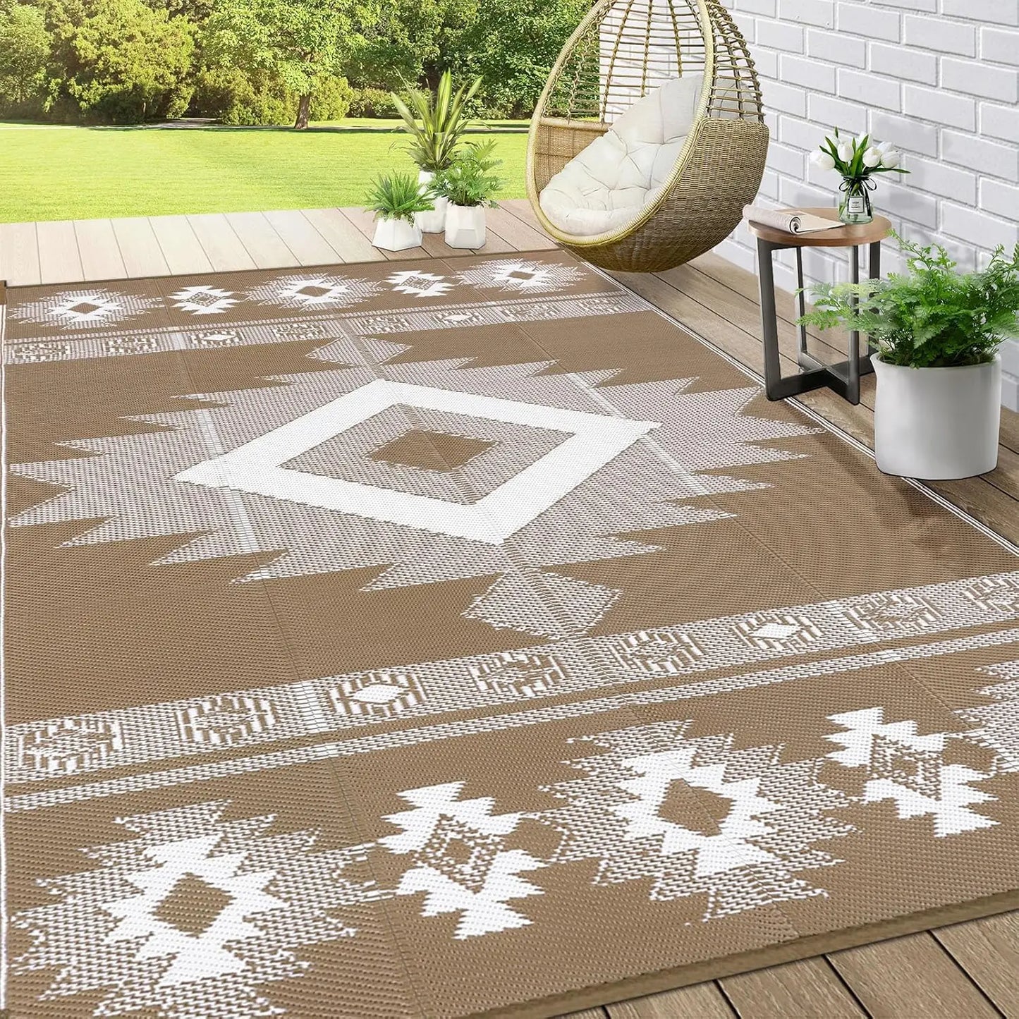 Outdoor Rug 9x12 Ft