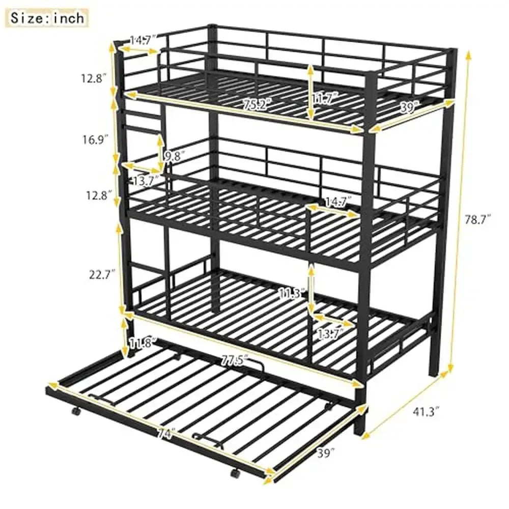 Triple Bunk Bed