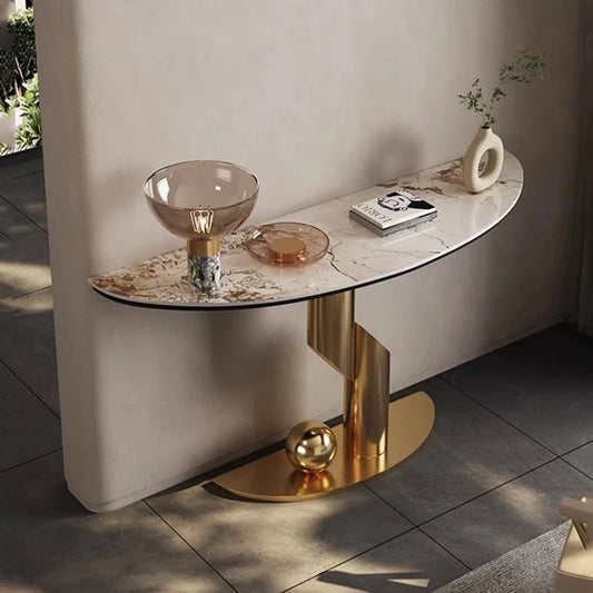 Modern Luxury Corner Table Hallway