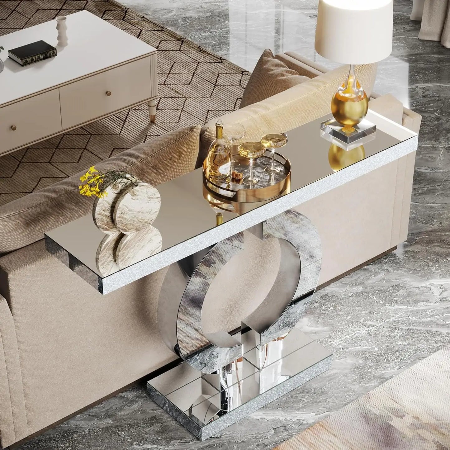 Mirror Finish Table
