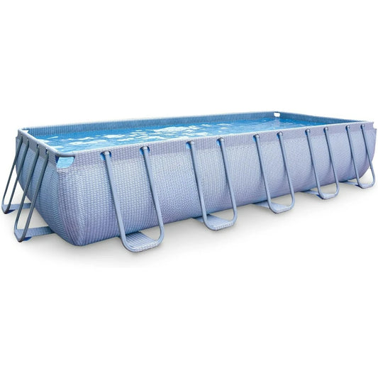 Rectangle Steel Frame Above Ground Swimming Pool
