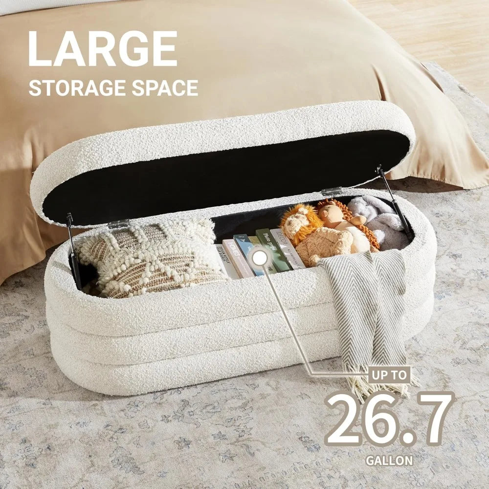 Storage Ottoman Bench