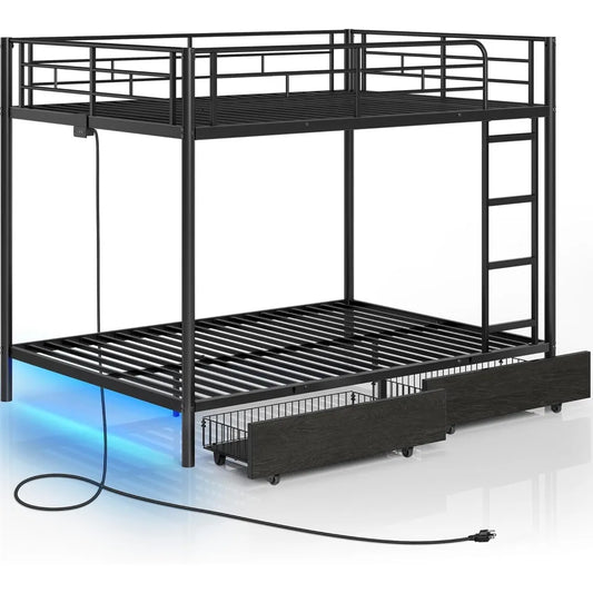 Metal Bunk Bed Full Over Full