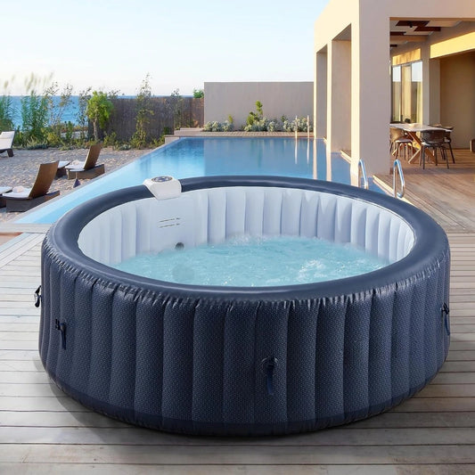 Inflatable Hot Tub with Seat