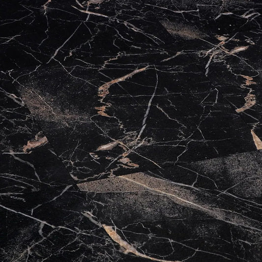 Black Marble Peel/Stick Floor Tiles