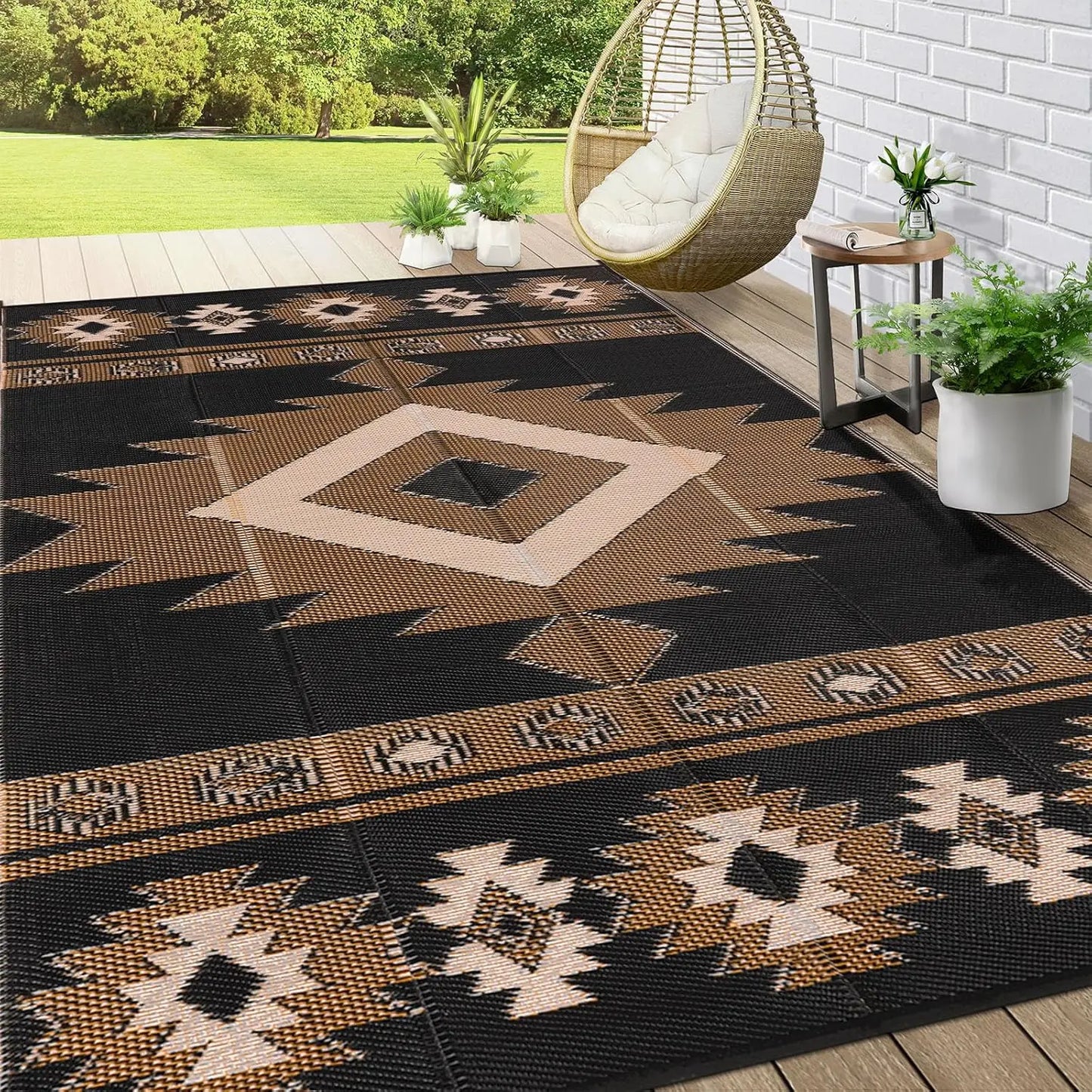 Outdoor Rug 9x12 Ft