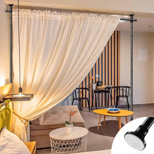 Room Divider Curtain Rod
