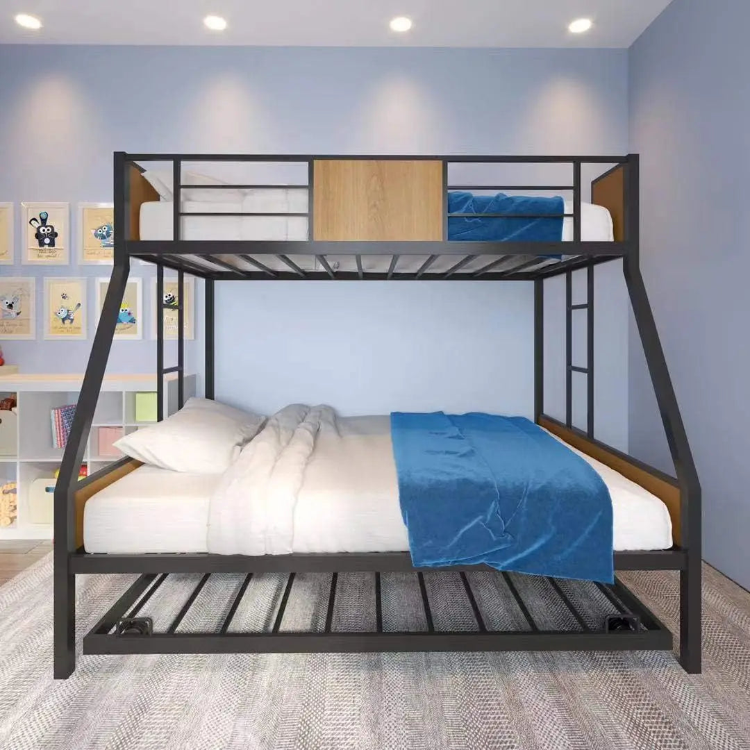 Twin Over Full Bunk Beds With Trundle
