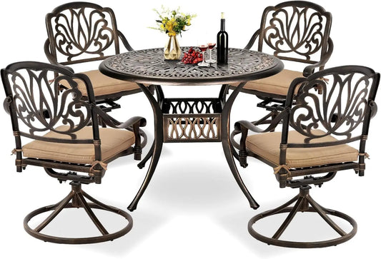 5-Piece Outdoor Patio Dining Set