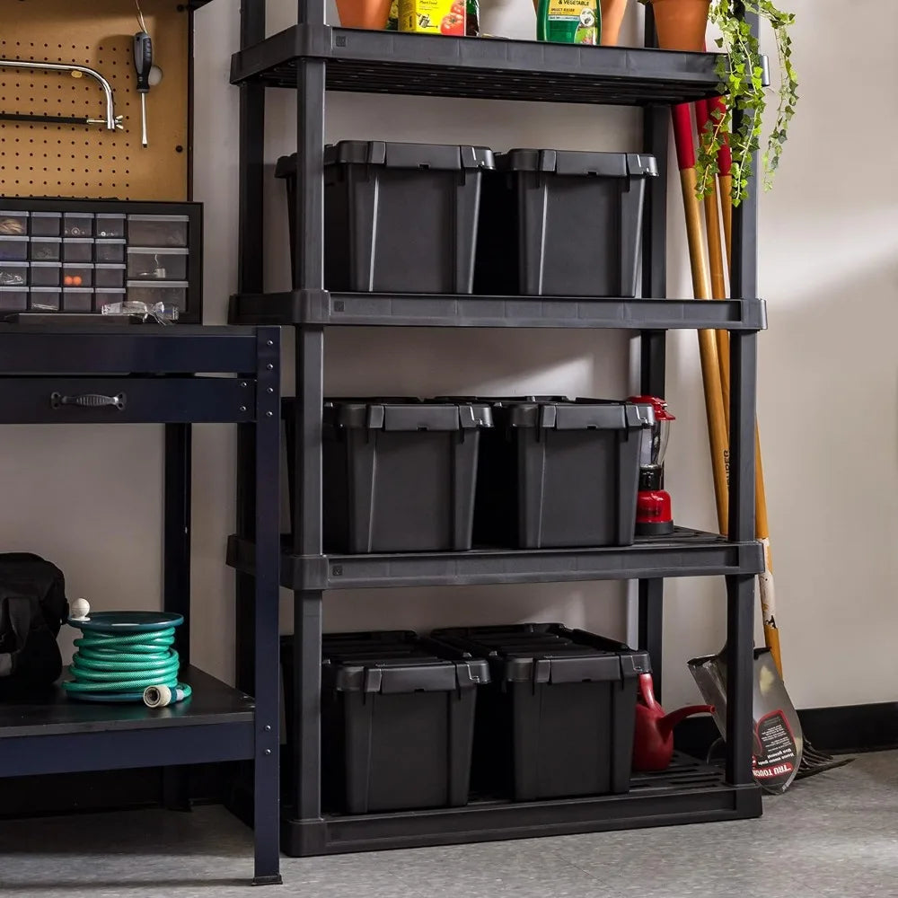 Lockable Storage Bins W/ Lids