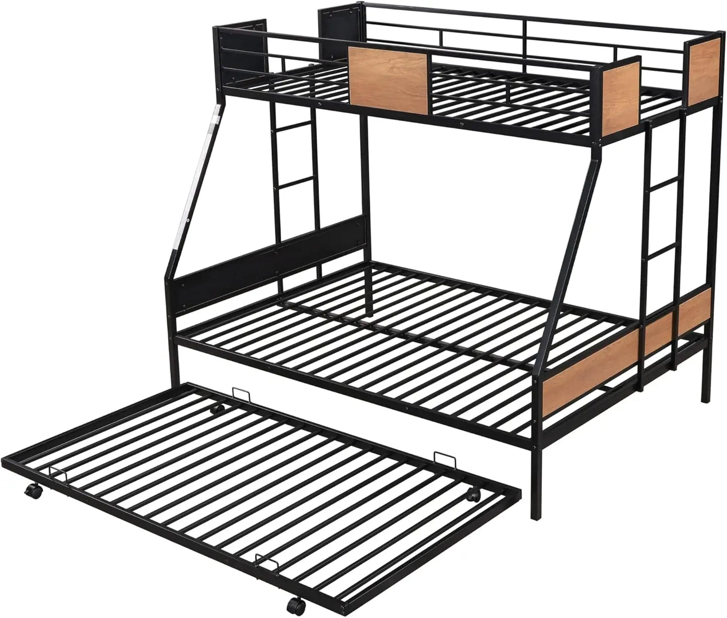 Twin Over Full Bunk Beds With Trundle
