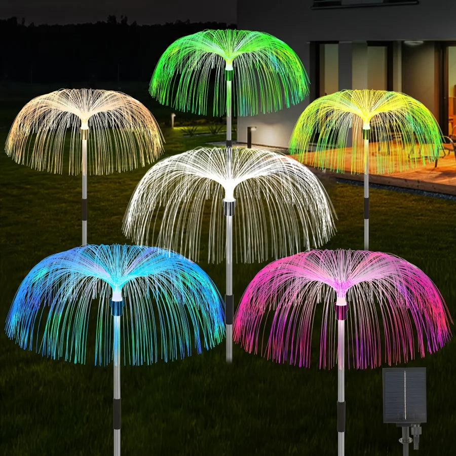 LED Solar Jellyfish Garden Lights