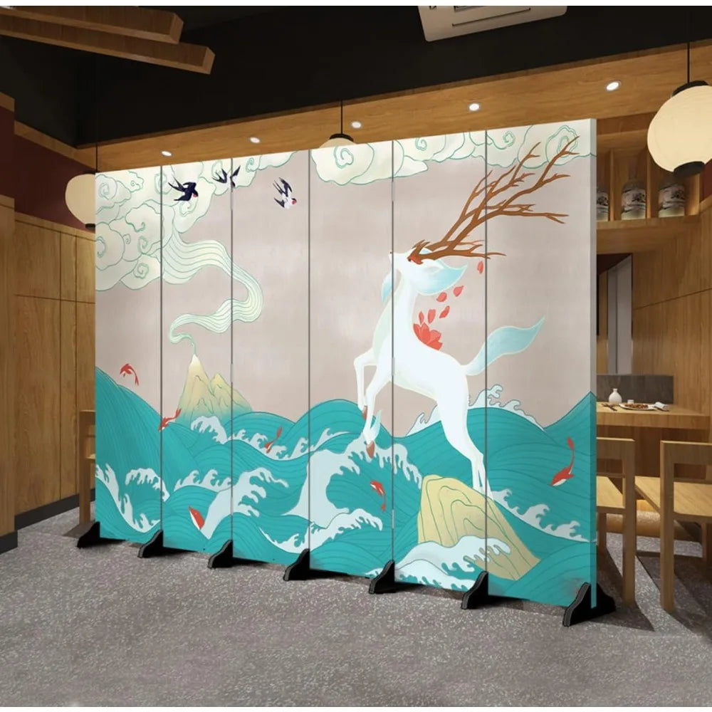 6 Panels Room Divider