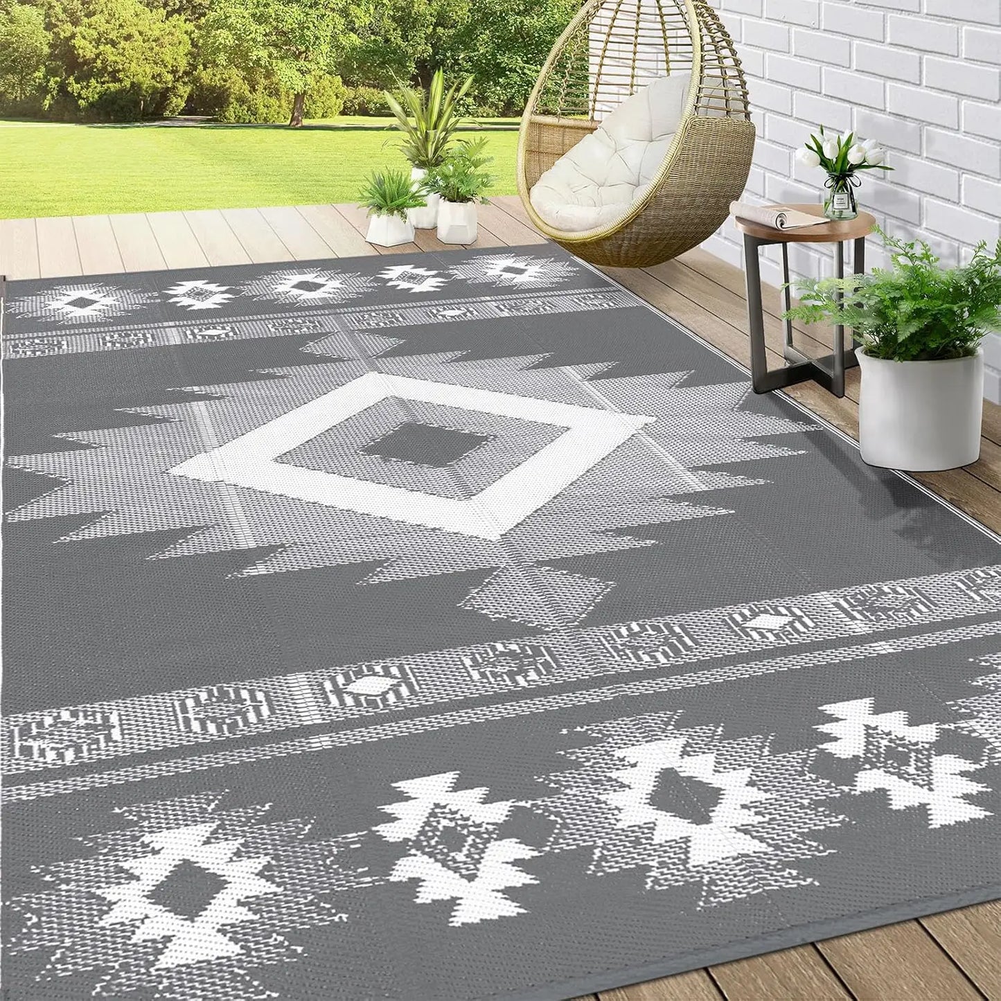 Outdoor Rug 9x12 Ft