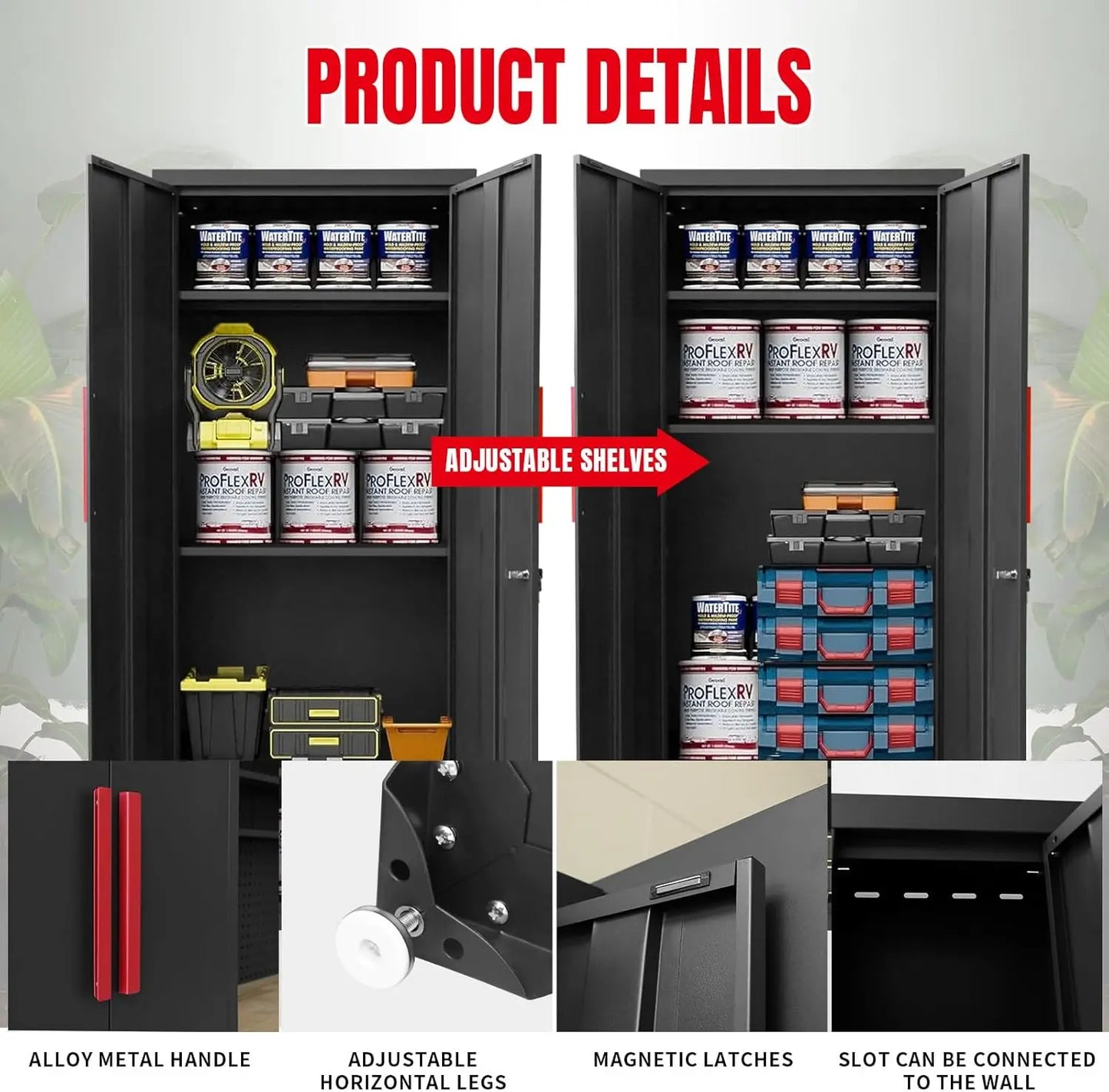 Garage Storage Cabinets System