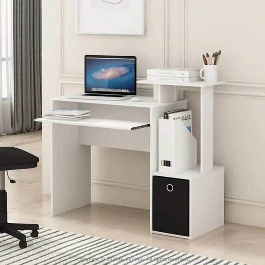 Room Desk White/Black Furniture