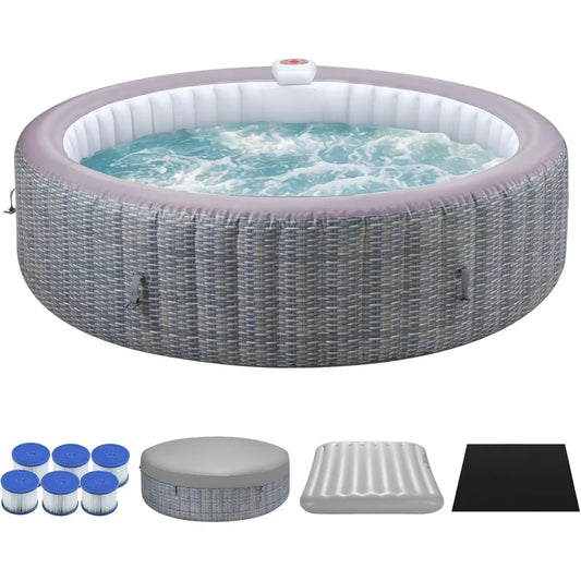 Inflatable Hot Tub For 4-6 People