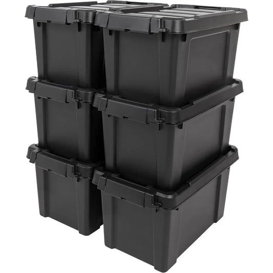Lockable Storage Bins W/ Lids