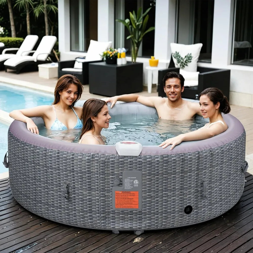 Inflatable Hot Tub For 4-6 People