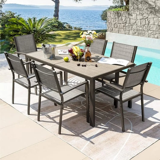 7 Piece Patio Outdoor Furniture Set